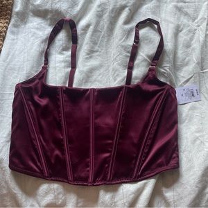 corset crop top